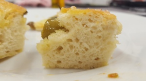 Check out the air bubbles in this soft and pillowy Foccacia!